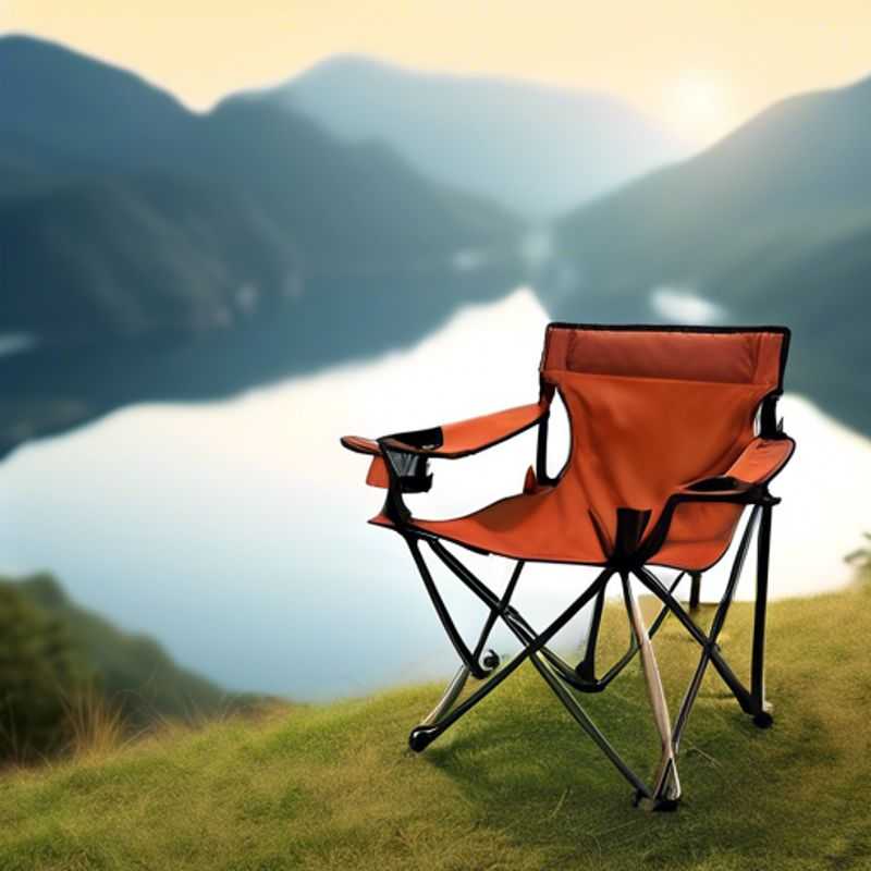 S'installer confortablement en camping avec une chaise de camping portable &#58; un hiver douillet au grand air