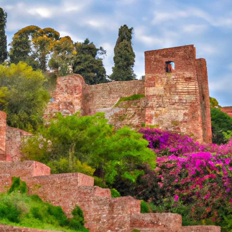 Seis nômades digitais vivenciando o vibrante cenário artístico de Málaga, Espanha, durante sua viagem de 5 dias na primavera, explorando as ruas repletas de grafites e os museus de arte contemporânea da cidade.