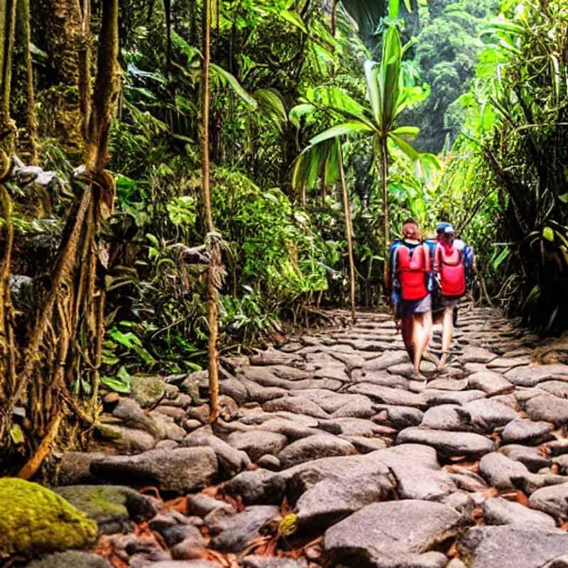 Randonnée en jungle vers la Cité perdue, Colombie : une aventure estivale palpitante.