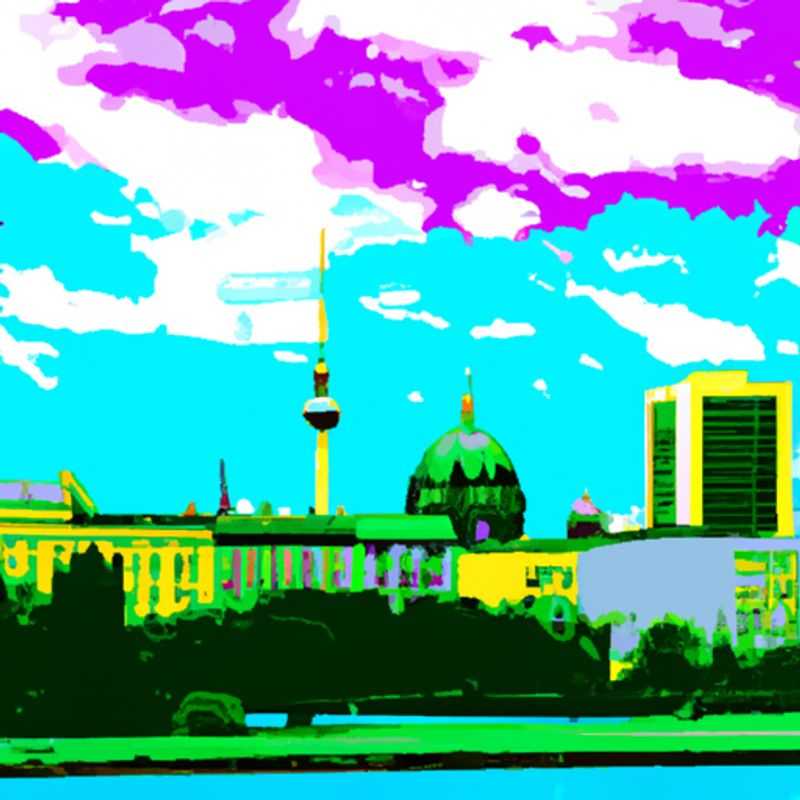 Four companions embarking on an unforgettable 5-day summer adventure in Berlin, Germany, marveling at the iconic Brandenburg Gate, a symbol of resilience and unity.