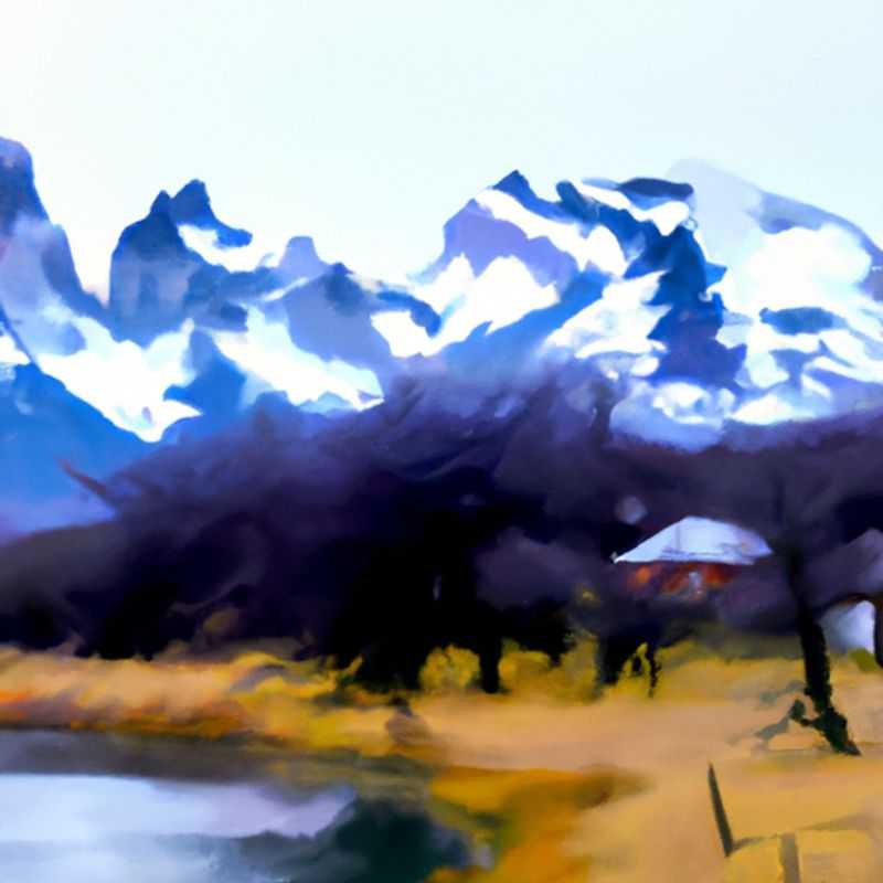 A lone figure ventures through the majestic W-Trek in Torres del Paine National Park, Chile, during the hushed beauty of winter. Snow-capped peaks and icy trails beckon, promising an epic 3-day adventure for this digital nomad.