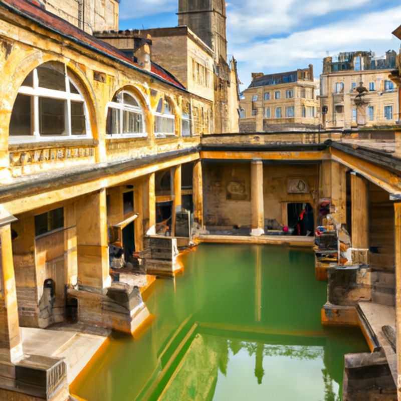 Bath&#58; Top 5 Places for Digital Nomads &#45; Roman Baths&#44; Bath Abbey&#44; Royal Crescent&#44; Thermae Bath Spa&#44; Pulteney Bridge