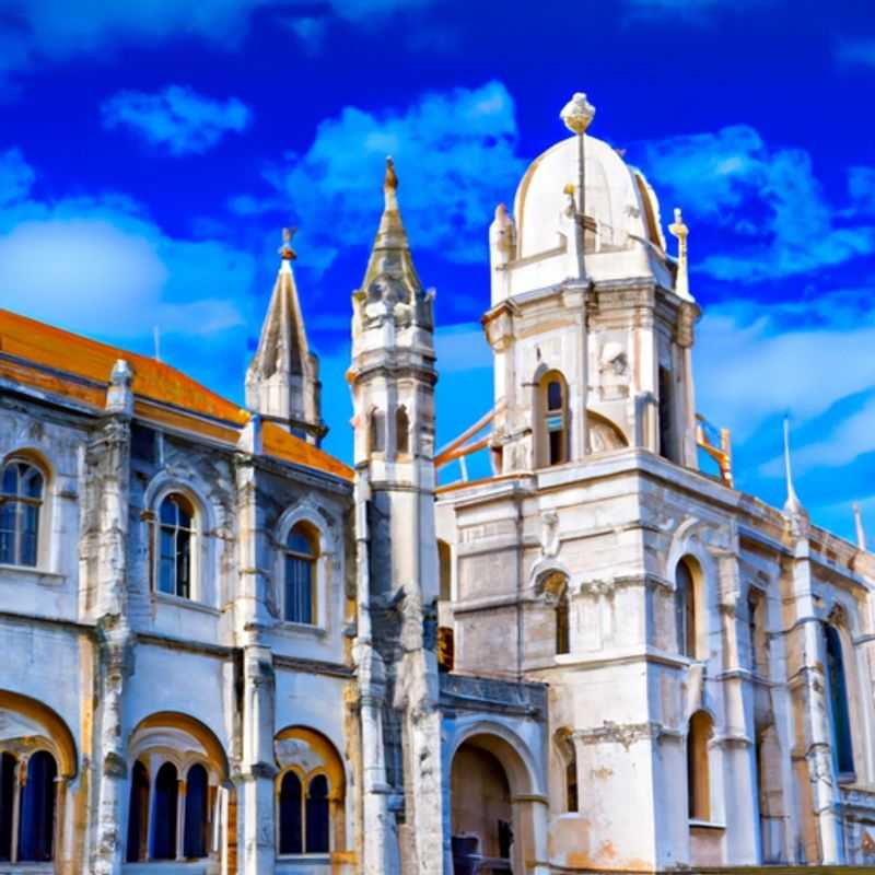 A Winter's Tale&#58; Exploring the Belém Tower in Lisbon's Enchanting Embrace