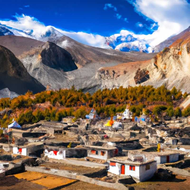 Trekking Annapurna Circuit&#58; A Kaleidoscope of Colors and Culture in Nepal's Autumnal Embrace