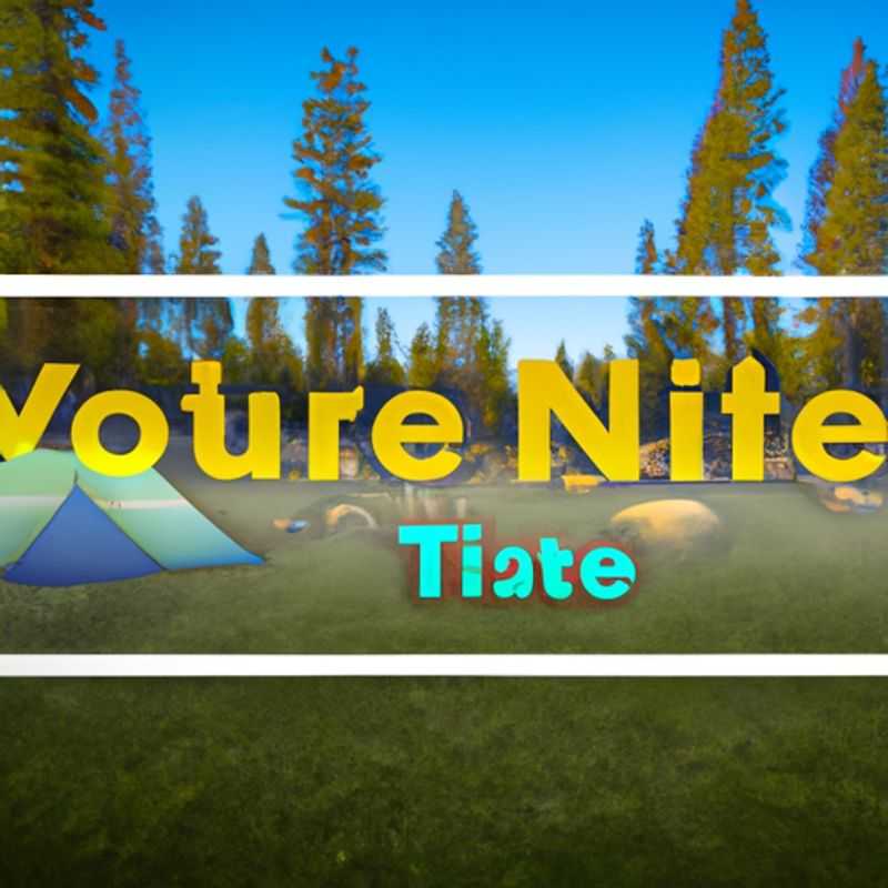Une aventure en camping au camp 4 du parc national de Yosemite, aux États-Unis, pendant l'été