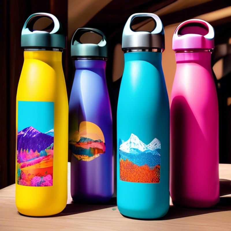 Deux bouteilles d'eau réutilisables, prêtes à vous accompagner dans vos aventures hydratantes. Choisissez la bonne pour vous !