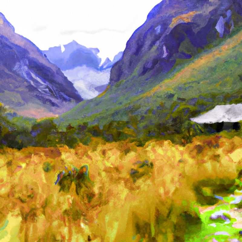 Six intrepid adventurers embark on a 3-week trek through the breathtaking Santa Cruz Valley in Peru during the vibrant hues of autumn, surrounded by towering Andean peaks and lush cloud forests.