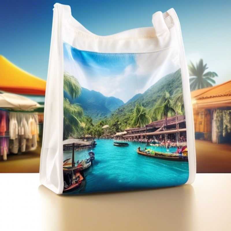 A sleek, portable shower bag, ideal for showering on-the-go, showcasing its compact design and convenient carrying features.