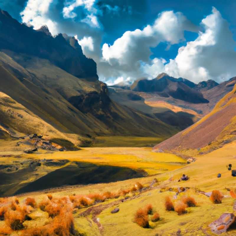 Visite du Machu Picchu au printemps dans la Cordillère des Andes péruvienne