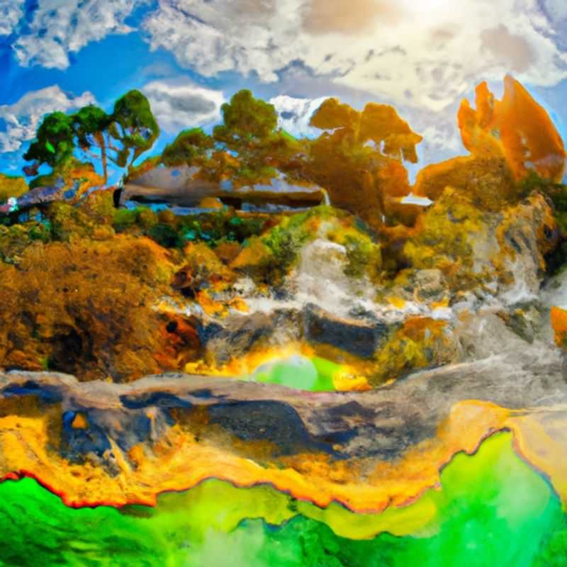 Explore the Enchanting Realm of Te Puia in Rotorua During the Fall's Golden Embrace