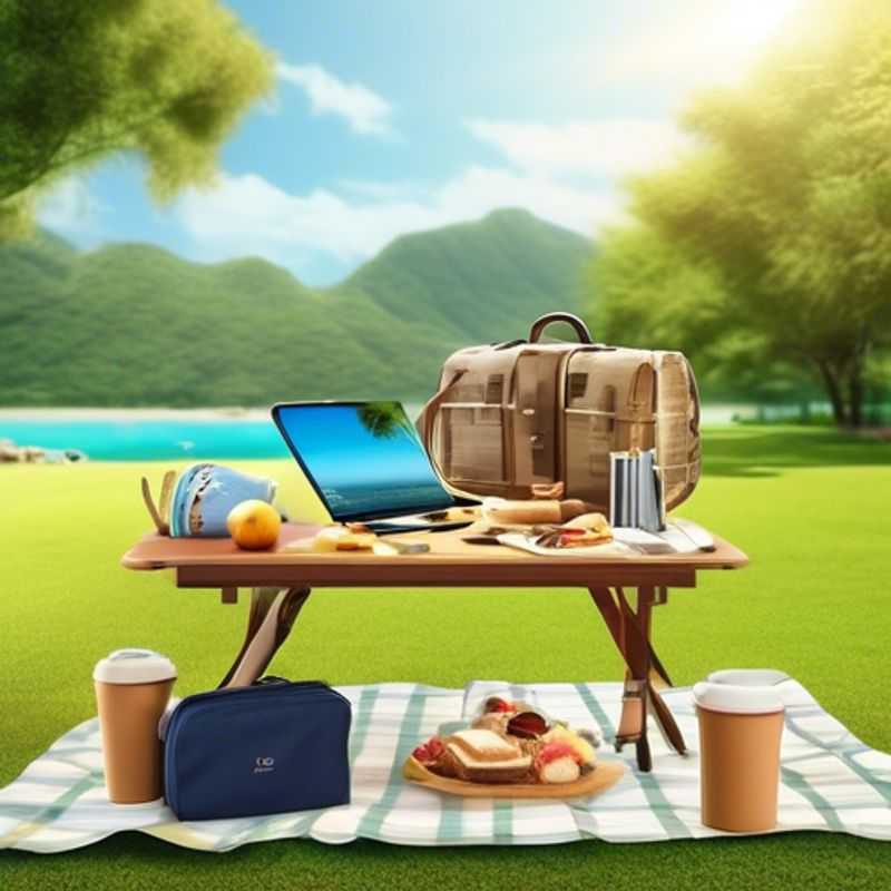 Explora los mercados al aire libre y las tiendas artesanales: Una aventura otoñal desde tu escritorio portátil