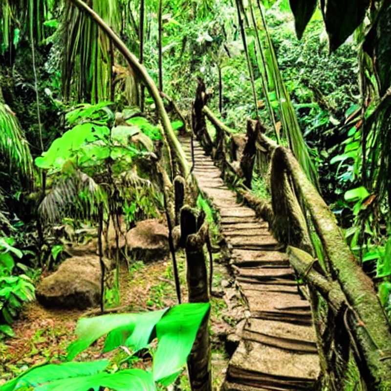 Randonnée en jungle vers la Cité perdue, Colombie : une aventure estivale palpitante.