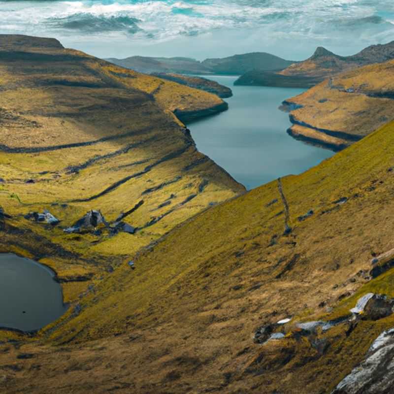 Summer Delights&#58; A Journey into the Heart of the Faroe Islands' Coastal Paths and the Magic of the Northern Lights