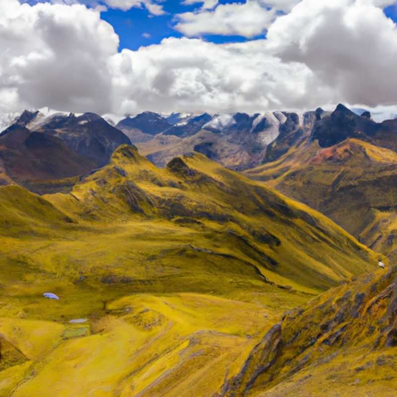 Explore the Majestic Incan Ruins in Lares Trek, Peru: Unearthing Ancient Wonders during Spring's Embrace