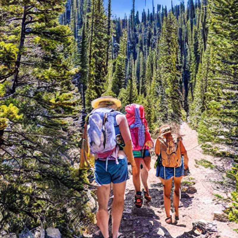 Le sentier panoramique du Pacifique (PCT) au printemps : une vue imprenable sur les paysages américains.