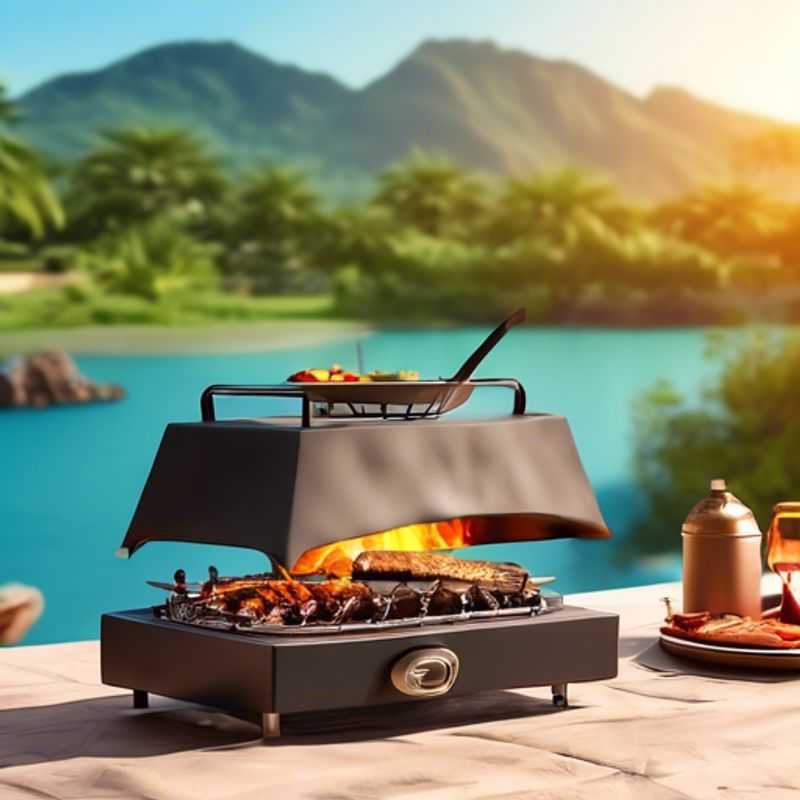 Un réchaud de camping ou un barbecue portable pour vos aventures en plein air.