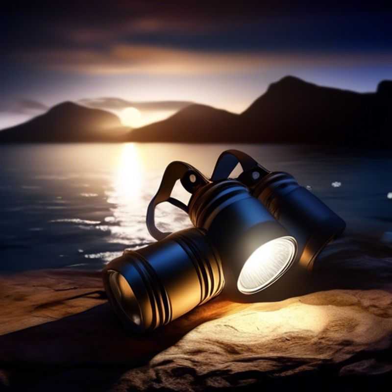 A headlamp or flashlight, perfect for outdoor adventures and home emergencies.