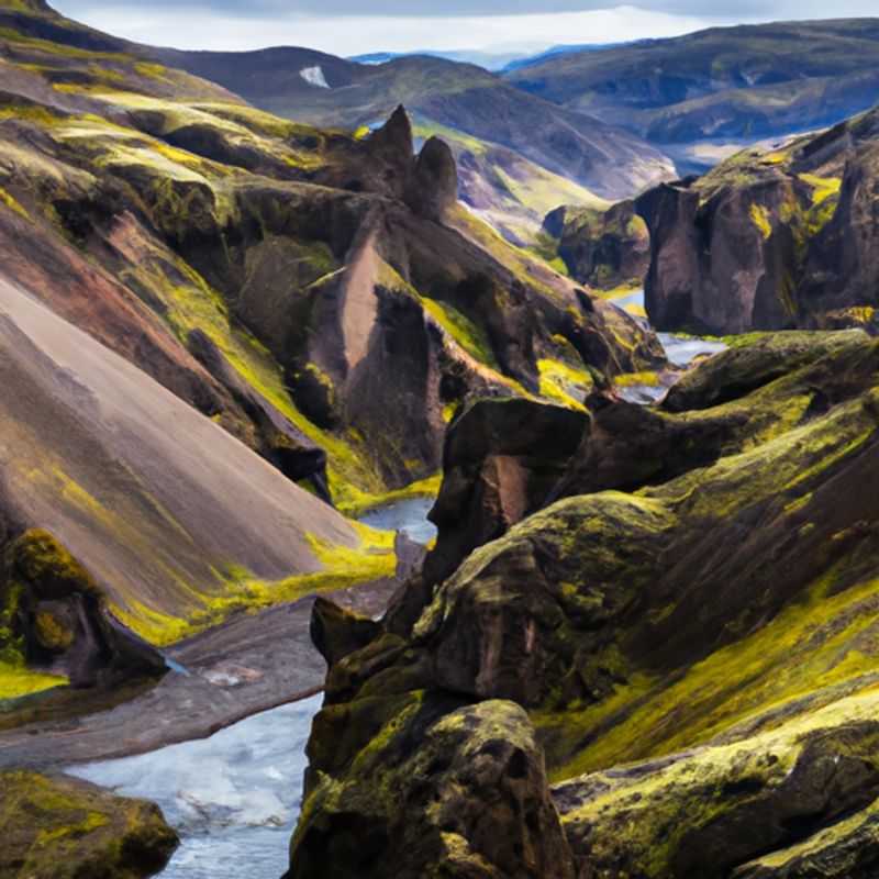 Trekking to Emstrur from Hvanngil in Laugavegur Trail, Iceland: A Guide to an Enchanting Journey