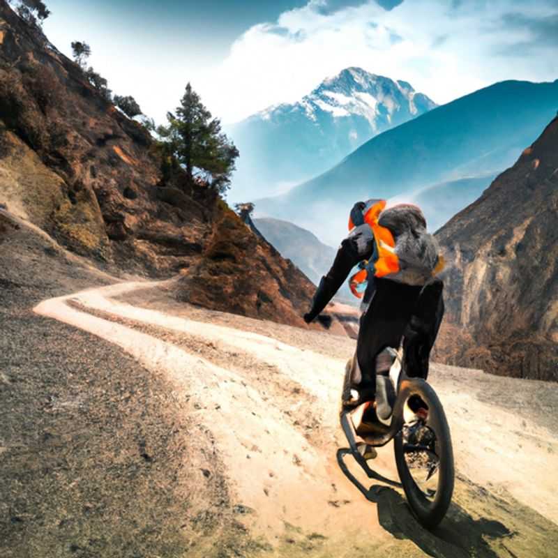 Visite de la cuisine biologique locale sur l'Annapurna Circuit, au Népal, au printemps