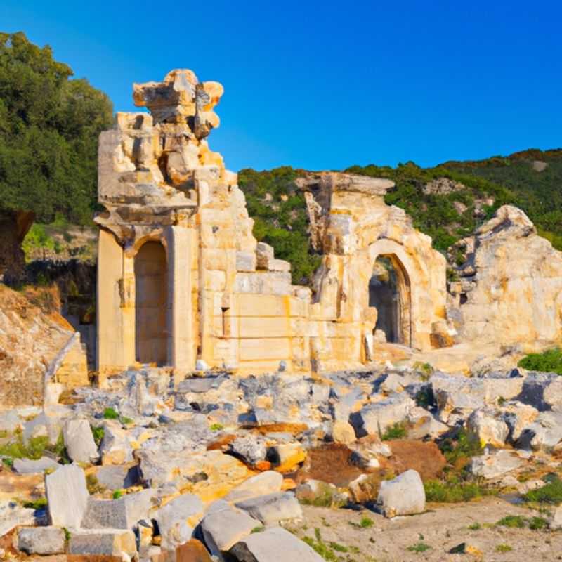 Butterfly Valley&#58; An Enchanting Tapestry of Nature's Beauty Unraveling in the Lycian Spring