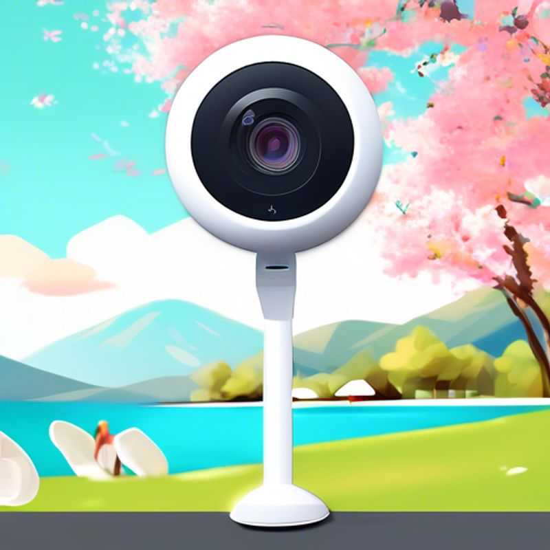 Une webcam portable pour des appels vidéo de haute qualité, idéale pour les nomades numériques et les voyageurs en déplacement.