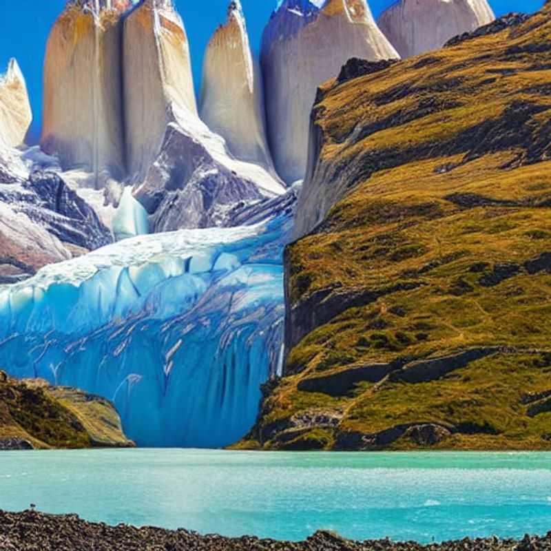 Le massif majestueux des Torres del Paine sous le soleil estival chilien.