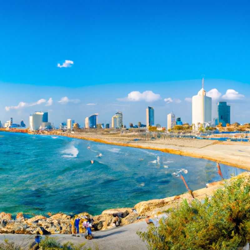 Four digital nomads embracing the vibrant energy of Tel Aviv, Israel, during their extended three-week winter stay, immersing themselves in the city's thriving tech scene and exploring its eclectic cultural offerings.