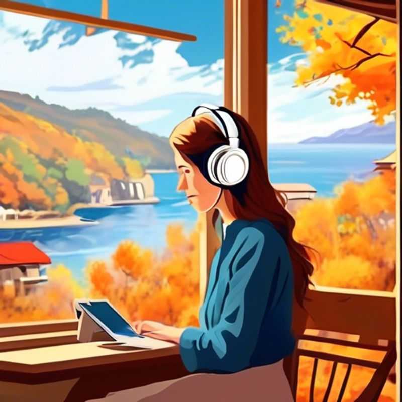 A close-up image showcasing a pair of comfortable over-ear headphones, perfect for immersive video calls and long work sessions, with a focus on the soft earcups and adjustable headband for ultimate comfort.