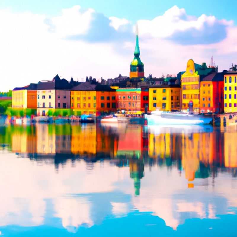 Six friends embarking on an unforgettable adventure in Stockholm, Sweden, during the vibrant springtime. They marvel at the city's captivating charm, from its colorful buildings and serene waterways to its rich history and cultural tapestry.
