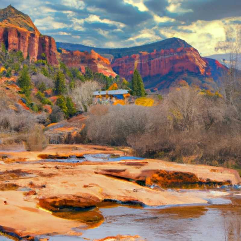 Red Rock's Spring Awakening&#58; A Symphony of Hues in Sedona