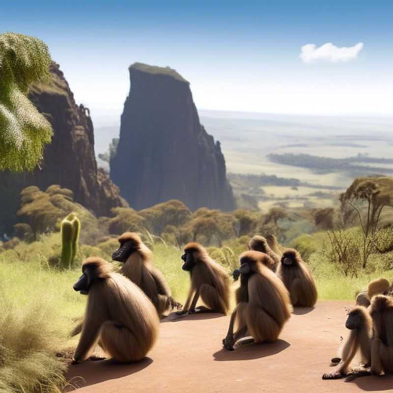 Visita el Campamento Sankaber y descubre la cultura local Amhara en las Montañas Simien, Etiopía, durante la primavera