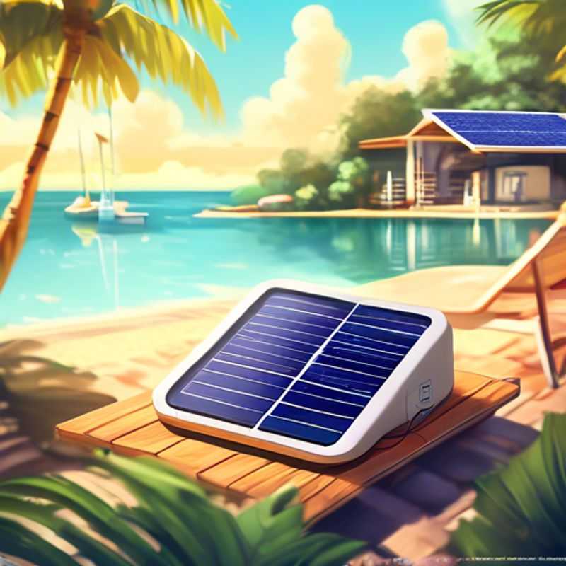 Chargeur solaire compact pour recharger vos appareils électroniques en voyage, idéal pour les nomades digitaux et les aventuriers.