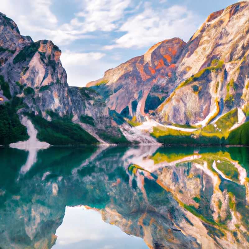 A lone traveler traverses the snow-covered Alta Via 1 trail, a scenic winter wonderland in the heart of Italy's Dolomites, embarking on a week-long solo adventure amidst breathtaking mountain vistas.
