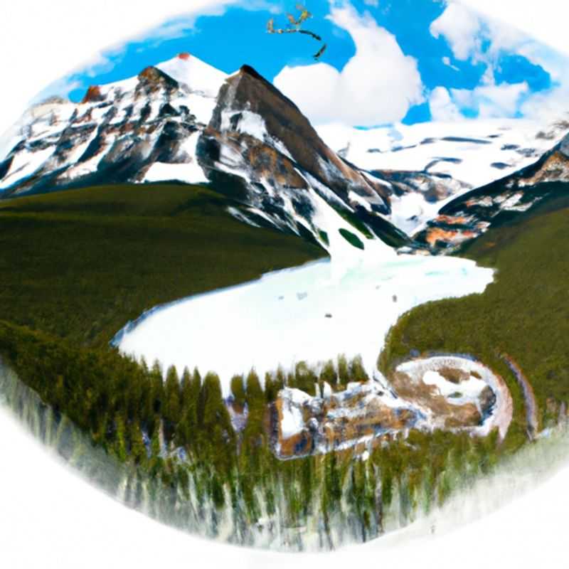 Snowshoeing Tranquility in Sunshine Meadows