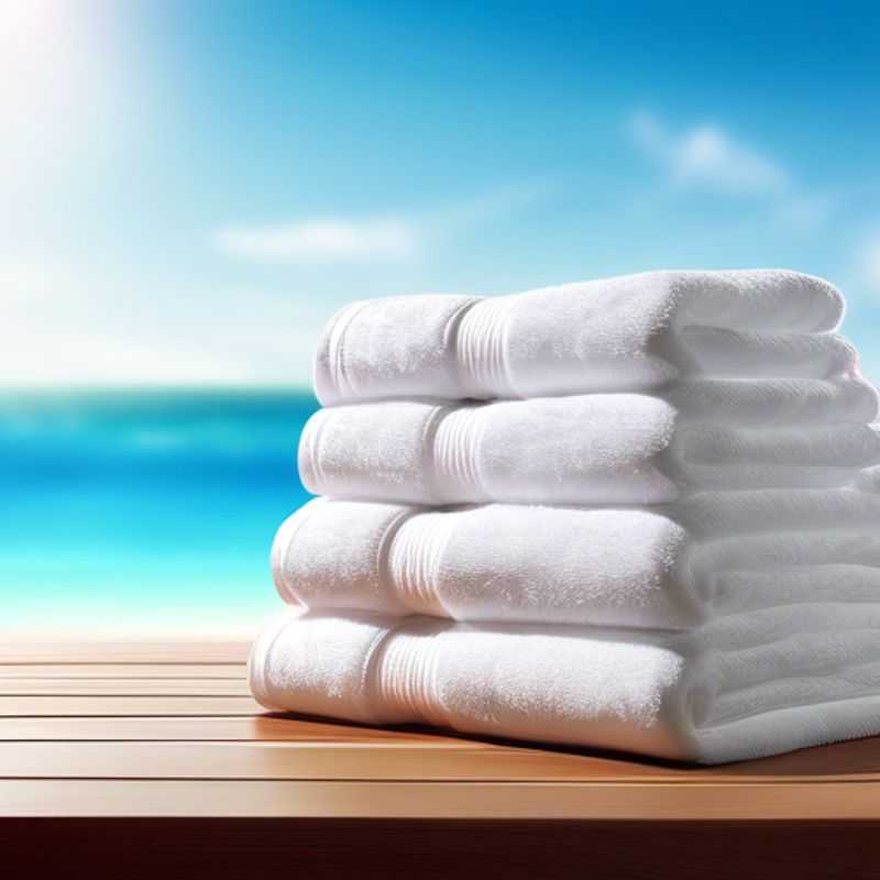 Busca toallas con un GSM (gramos por metro cuadrado) más alto para una mejor calidad