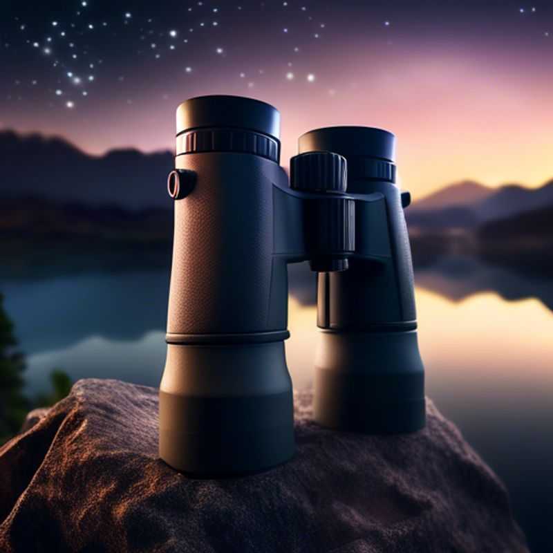 A pair of binoculars perfect for stargazing or wildlife viewing.