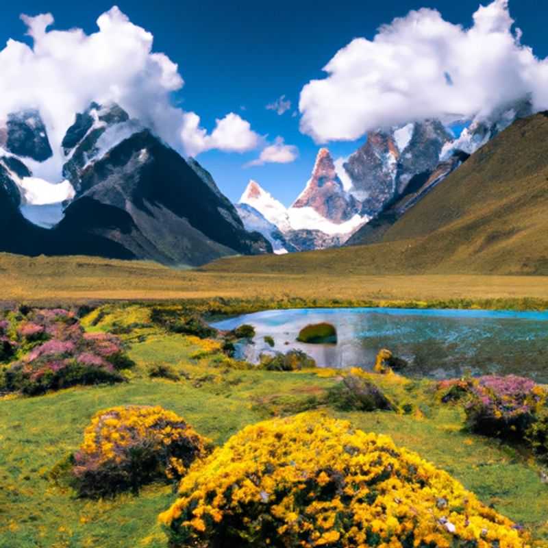 A Starlit Sky Sanctuary: Night Sky Stargazing at Huayhuash Campsite in the Summer