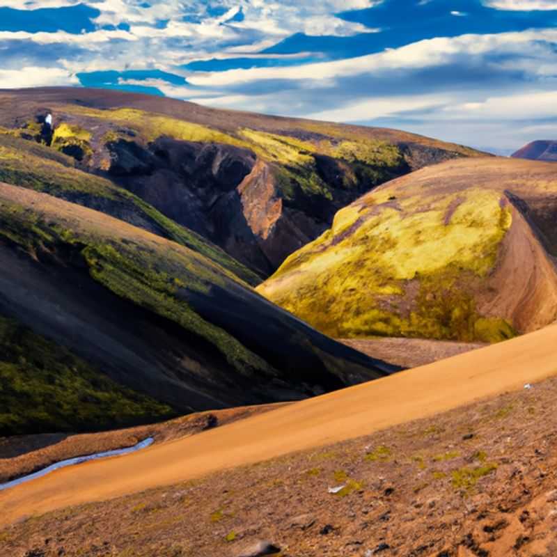 Caminhada pelo Glaciar Solheimajokull no Trilho de Laugavegur durante o Outono na Islândia