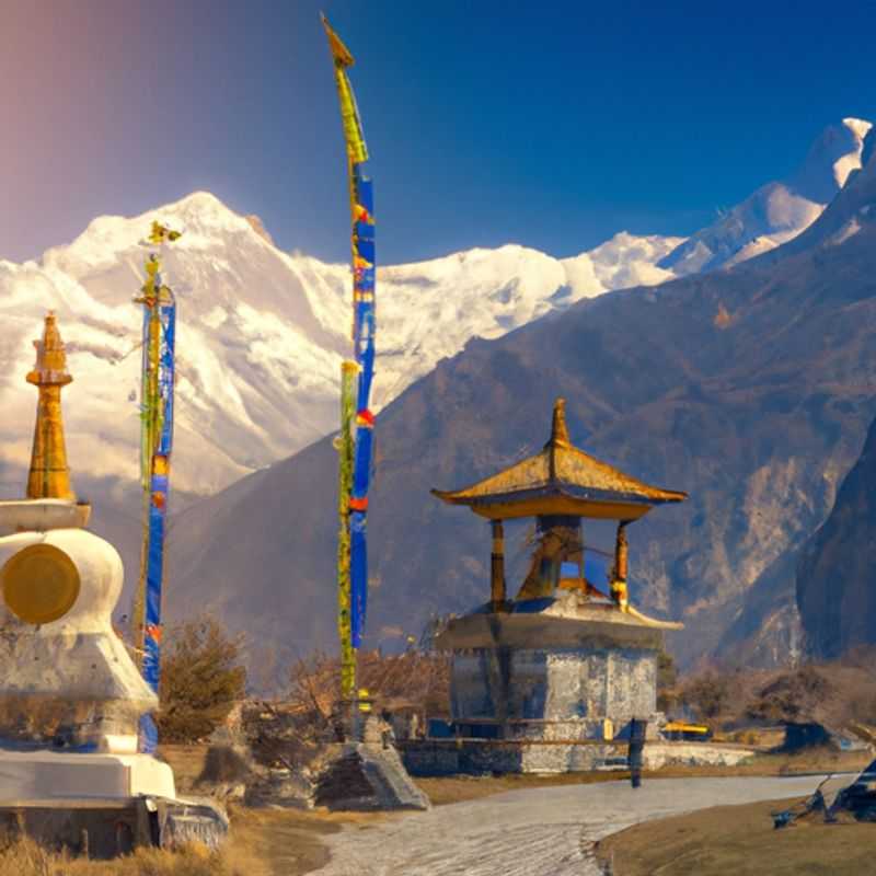 Visite de l'Annapurna Circuit et observation des étoiles pendant le printemps