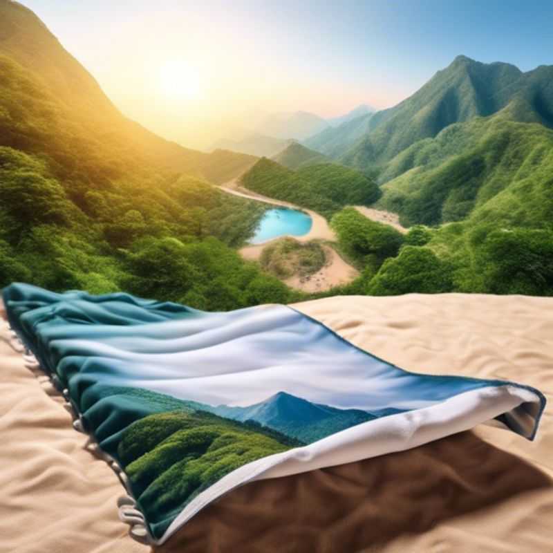 Une couverture imperméable, parfaite pour les aventures en plein air, les pique-niques humides ou les nuits fraîches sous les étoiles.
