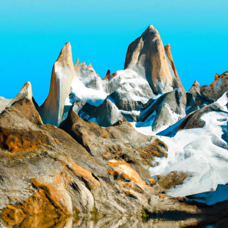 Excursión de glamping en el Parque Nacional Los Glaciares en la Patagonia argentina y chilena durante el invierno