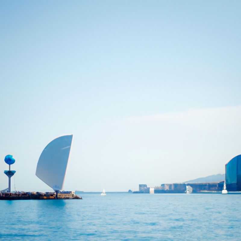 A solo traveler, a digital nomad working remotely, basks in the vibrant energy of Barcelona, Spain, during a 2-week spring sojourn, capturing the city's essence through the lens of their laptop.