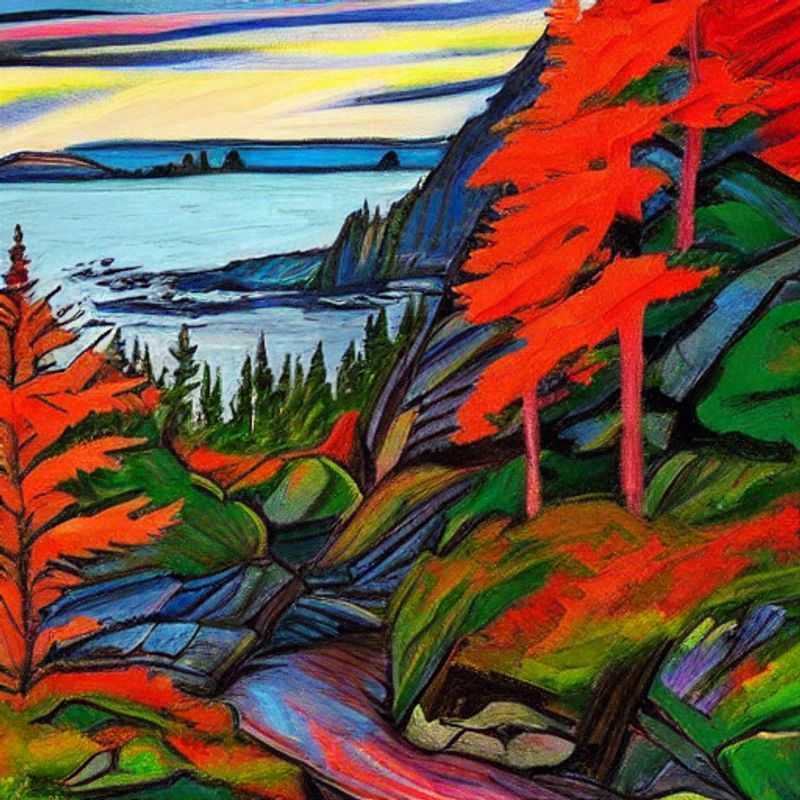 Le sentier West Coast Trail au Canada au printemps : une vue imprenable sur la côte accidentée et la forêt luxuriante.