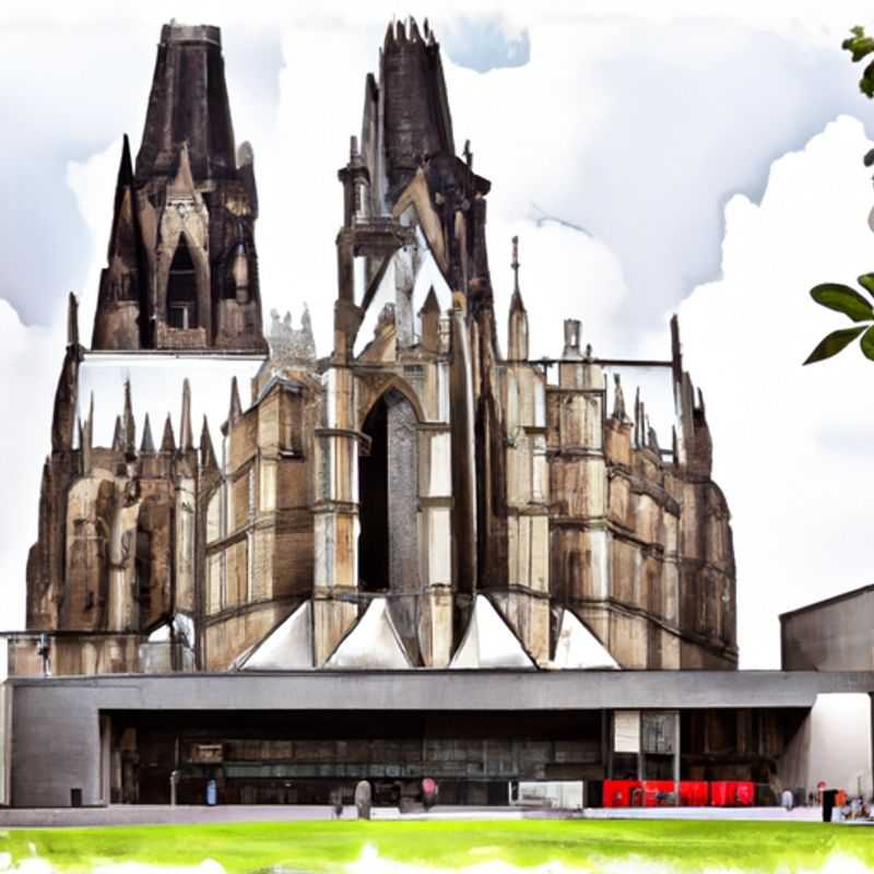 A Winter's Tale at the Cologne Cathedral: A Majestic Symphony in Snow