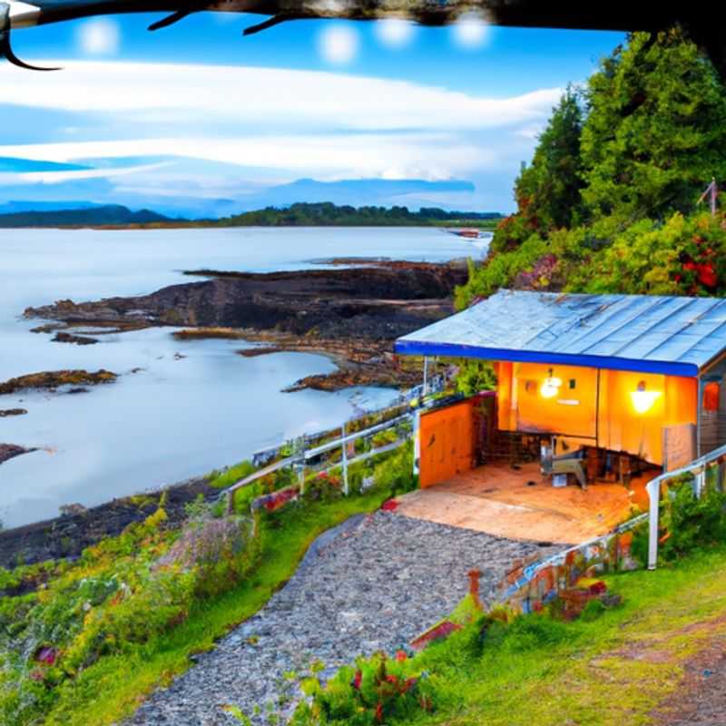 A solitary figure treks through the snow-laden wonderland of Juan de Fuca Trail, Canada, on a 3-week winter expedition, embracing the solitude and tranquility of the wilderness as a digital nomad.