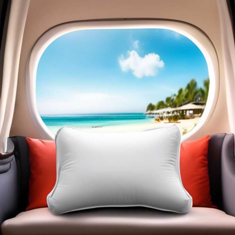 Almohadas de viaje: Elige una que sea fácil de empacar y transportar para mayor comodidad