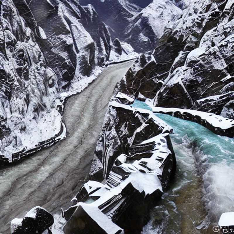 Les gorges du saut du tigre en été : une vue imprenable sur la gorge spectaculaire et ses paysages verdoyants.