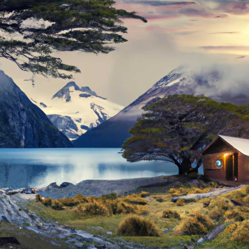 Une voyageuse solo et nomade numérique contemple les majestueux sommets enneigés du circuit de Huemul en Argentine, se préparant à une randonnée épique de trois semaines à travers les Andes patagoniennes en hiver.