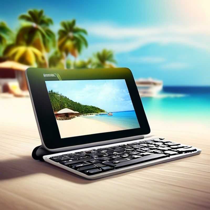 A portable keyboard, perfect for on-the-go productivity.