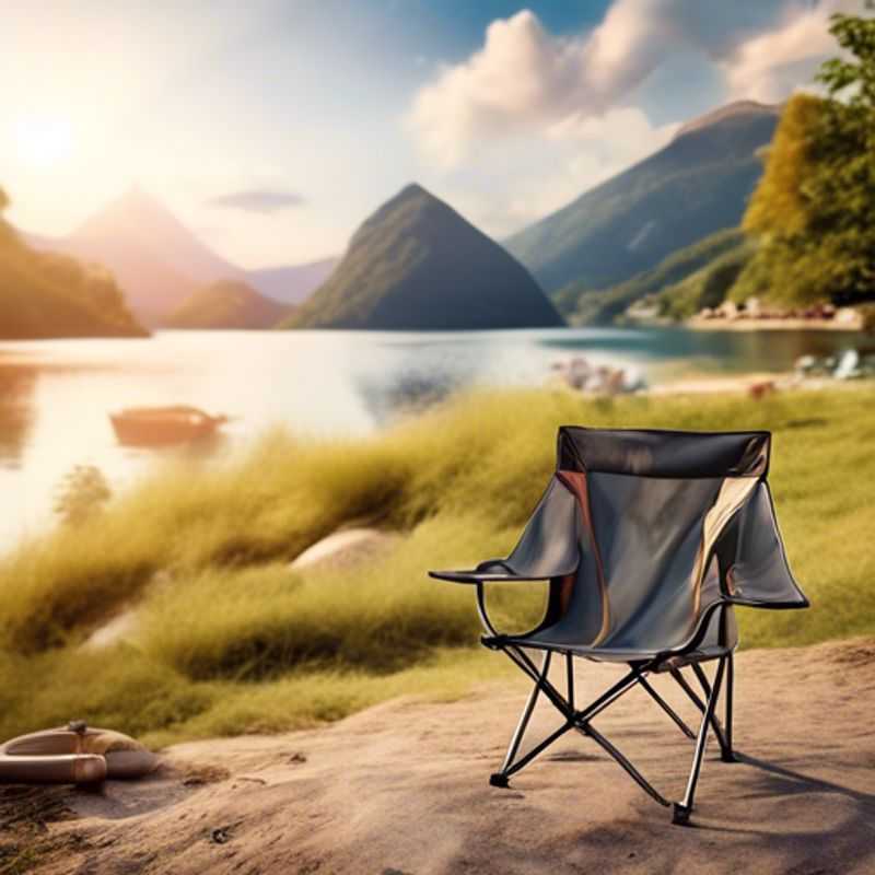 Chaise de camping portable idéale pour des aventures en plein air, offrant confort et praticité lors de vos escapades en camping.